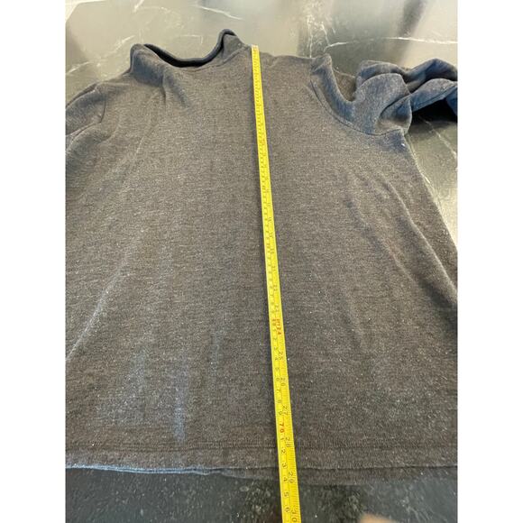 Catherines charcoal gray 1/4 zip sweater with embroidery and rhinestones 2X - Picture 8 of 11